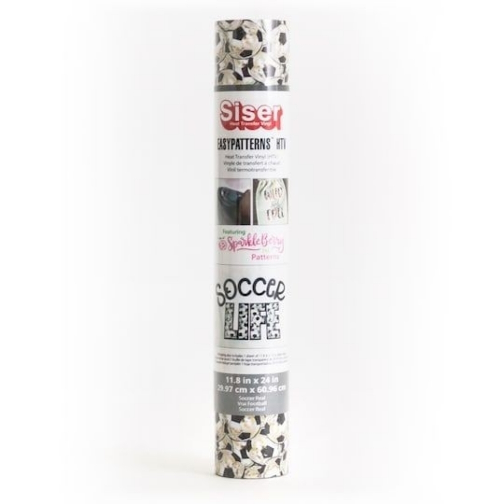 2 Rolls -Siser HTV. Soccer pattern